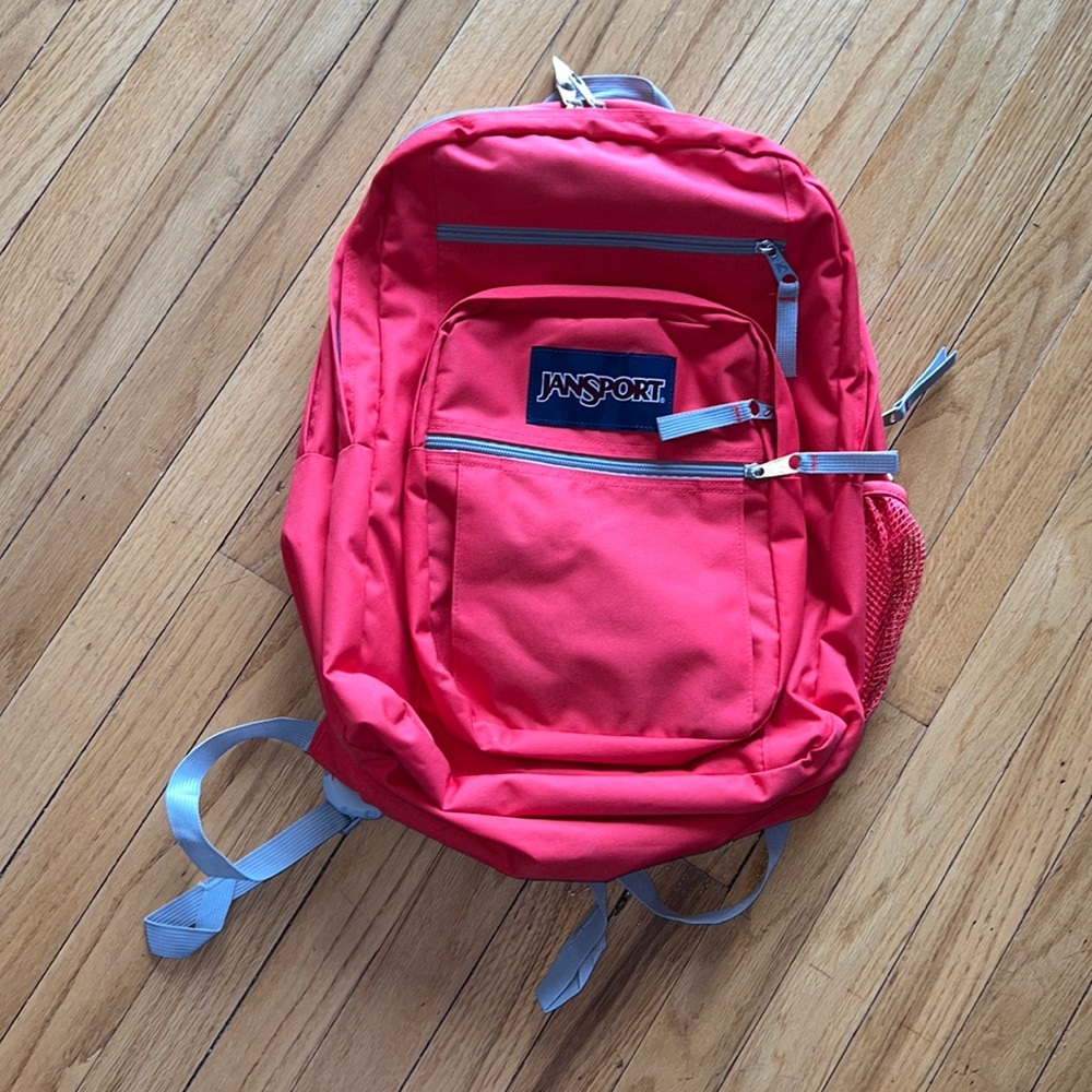 Jansport pink backpack